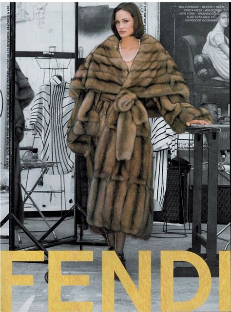 fendi printed fur coat|Fendi fur coat woman.